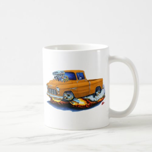 1955 Chevy Pickup Orange Truck Coffee Mug