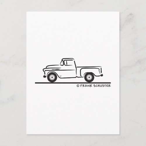 1955 Chevy Truck Postcard