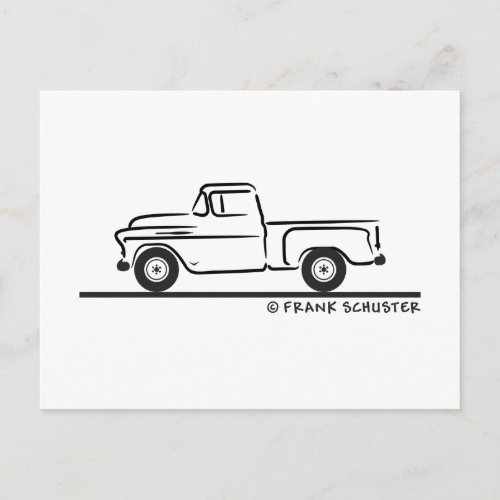 1955 Chevy Truck Postcard