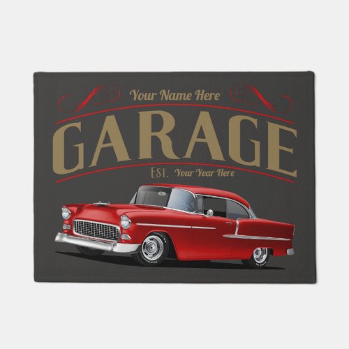 1955 Classic Hardtop Car Doormat