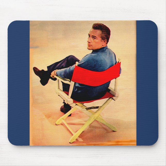 1955 Rossano Brazzi Mouse Pad (Front)