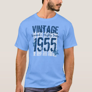 1955 Vintage Year 60th Birthday Mighty Tasty A1B T-Shirt