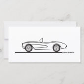 1956 1957 Chevrolet Corvette (Front)