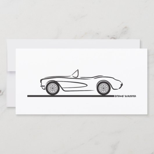 1956 1957 Chevrolet Corvette (Front)