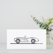 1956 1957 Chevrolet Corvette (Standing Front)