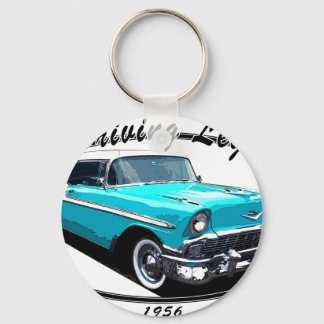 1956 BEL AIR BLUE KEYCHAIN