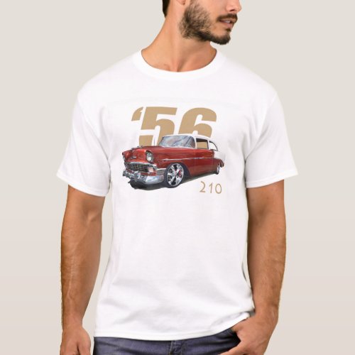 1956 CHEVROLET 210 SEDAN T_Shirt