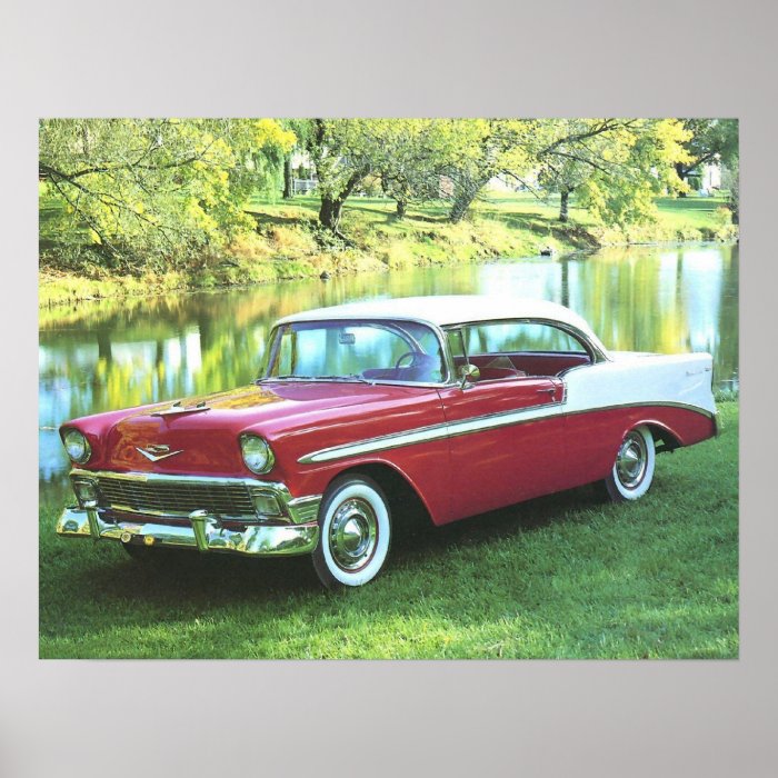 1956 Chevrolet Bel Air Posters 