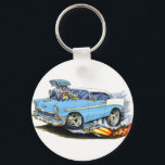 1956 Chevy 150-210 Lt Blue Car Keychain<br><div class="desc">Keychain Template</div>
