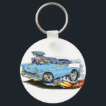 1956 Chevy 150-210 Lt Blue Car Keychain<br><div class="desc">Keychain Template</div>