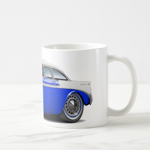 1956 Chevy Belair Blue_White Car Coffee Mug
