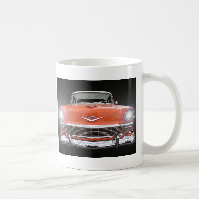 1956 CHEVY "LIGHTS ON" COFFEE MUG (Right)