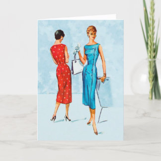 1956 Fashion Card
