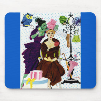 1956 Jealousy whispers into Gloria's ear Mouse Pad