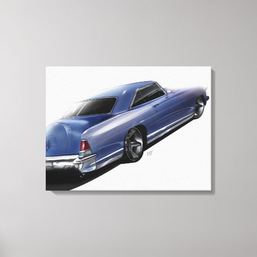 1956 Lincoln Continental Canvas Print