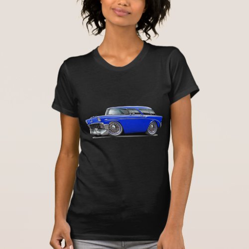 1956 Nomad Blue Car T_Shirt