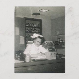 1956 NURSE #11 POSTCARD