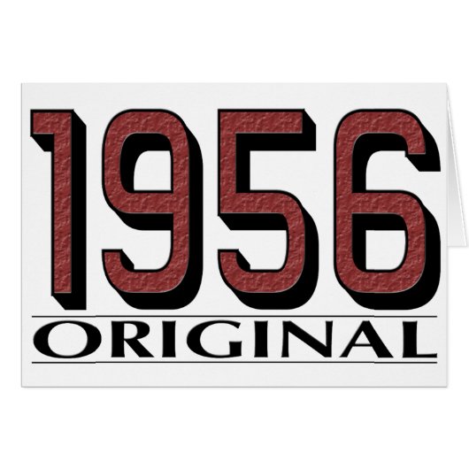 1956 Original Cards (Front Horizontal)