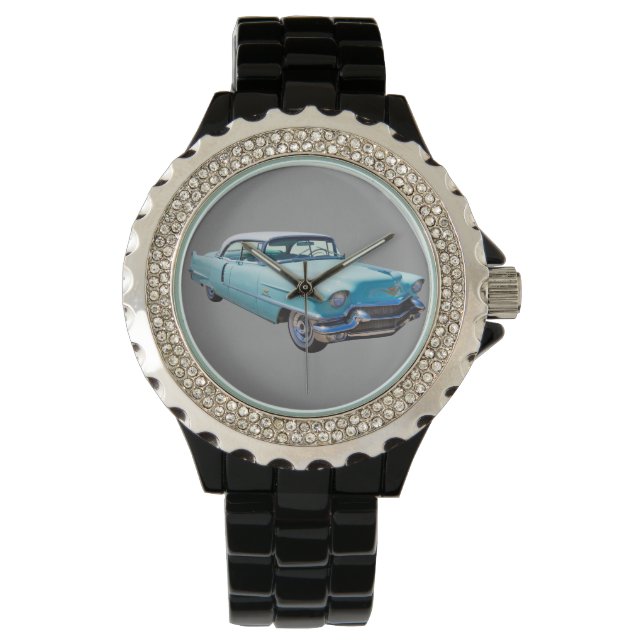 1956 Sedan Deville Cadillac Luxury Car Watch (Front)