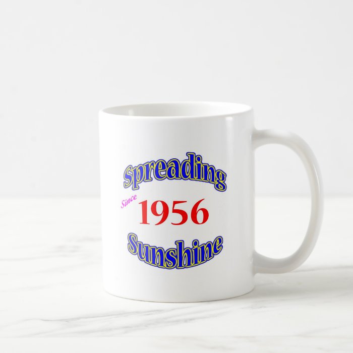 1956 Spreading Sunshine Mugs