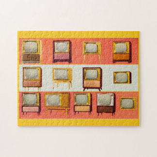 1956 television sets jigsaw puzzle