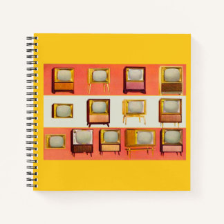 1956 television sets print notebook