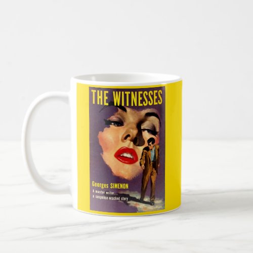 1956 The Witnesses paperback book cover Coffee Mug