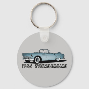 1956 Thunderbird Keychain