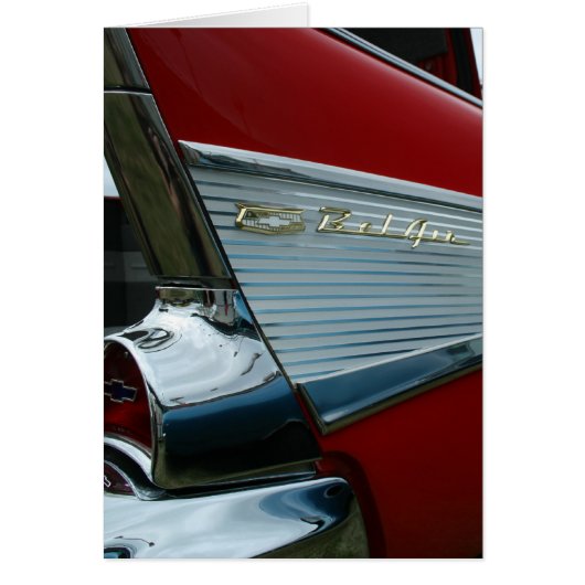 1957 Bel Air Cards (Front)