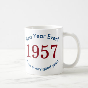 1957 ♥ Best Year Ever! 60th Birthday Gift Mug