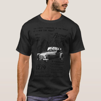 1957 BOND MINICAR advert TShirt