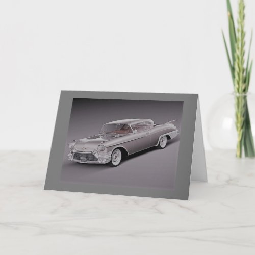 1957 Cadillac Eldorado Biarritz BIRTHDAY CARD