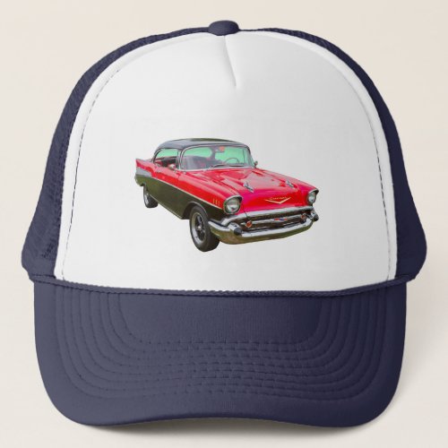 1957 Chevrolet Bel Air Classic Car Trucker Hat