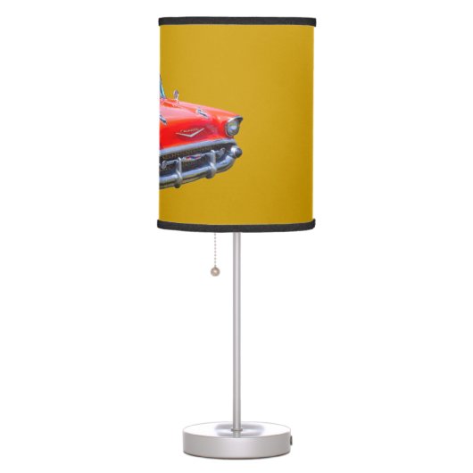 1957 Chevrolet Bel Air Convertible Antique Car Table Lamp (Right)