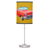 1957 Chevrolet Bel Air Convertible Antique Car Table Lamp (Front)
