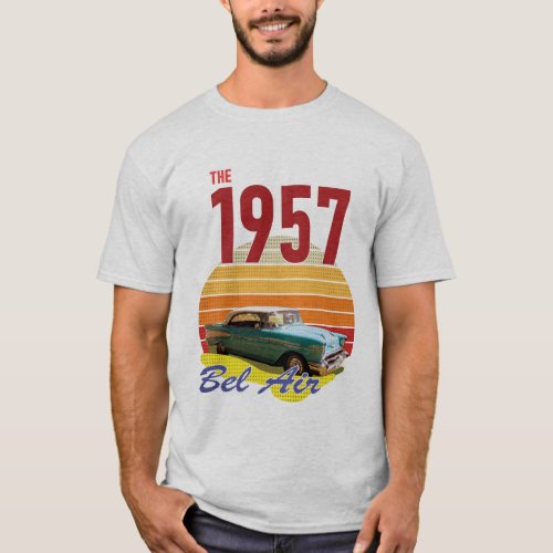 1957 Chevrolet Bel Air T_Shirt