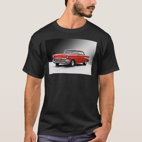 1957 Chevrolet Bel Air Two_Door Hardtop II Classic T_Shirt