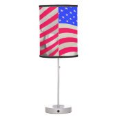 1957 Chevrolet Bel Air with American Flag Table Lamp (Back)