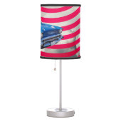 1957 Chevrolet Bel Air with American Flag Table Lamp (Right)