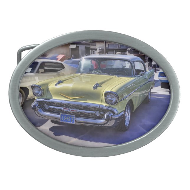 1957 CHEVROLET BELT BUCKLE (Front)