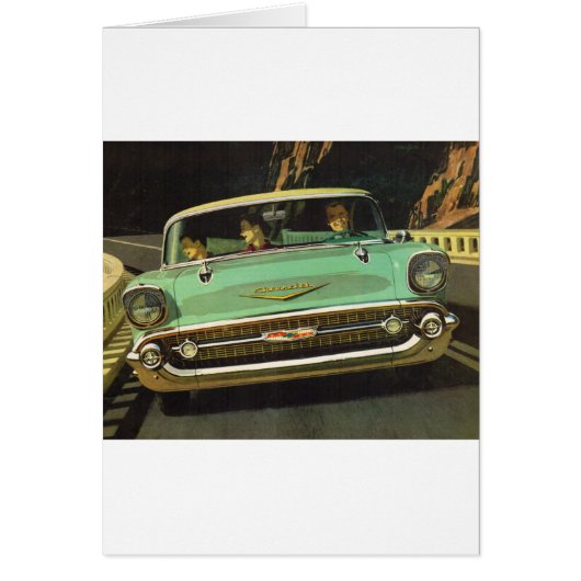 1957 Chevy Bel Air Cards (Front)