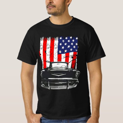1957 Chevy Bel Air Front Grill View  T_Shirt