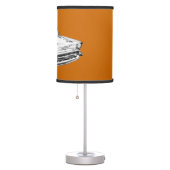 1957 Chevy Bel Air Illustration Table Lamp (Right)