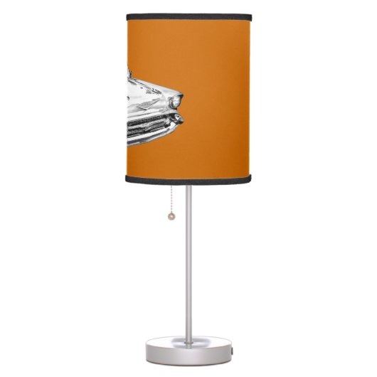1957 Chevy Bel Air Illustration Table Lamp (Right)