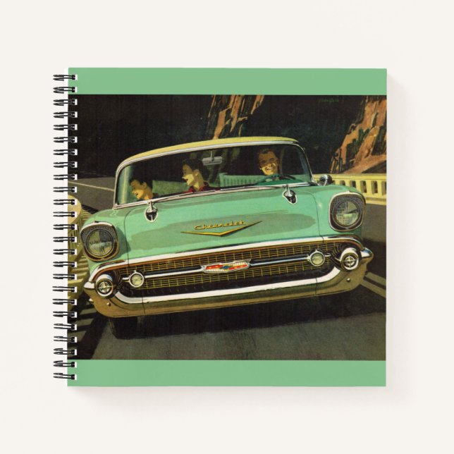 1957 Chevy Bel Air Notebook (Front)