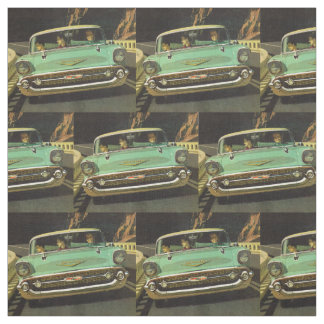 1957 Chevy Bel Air print Fabric