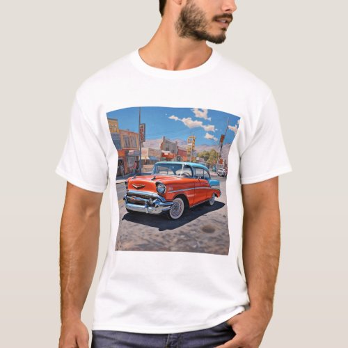 1957 Chevy Belair T_Shirt