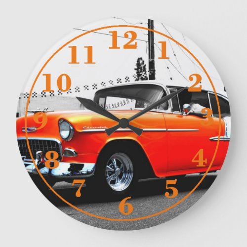 1957 chevy clock