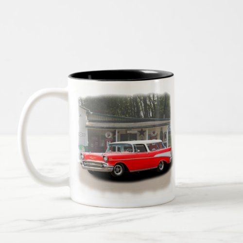 1957 Chevy Nomad Two_Tone Coffee Mug
