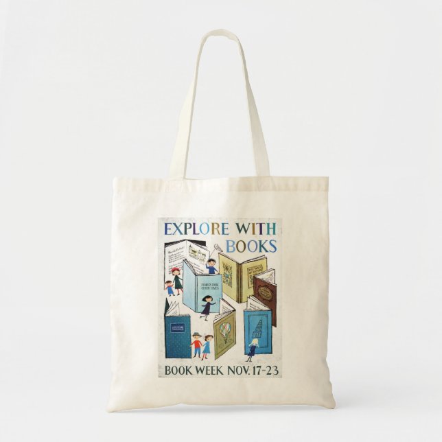 1957 Children's Book Week Tote Bag (Front)